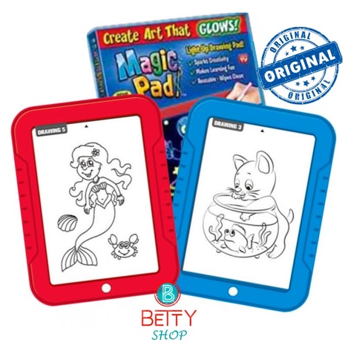 لوحة سحرية مضيئة ثلاثية الأبعاد للأطفال