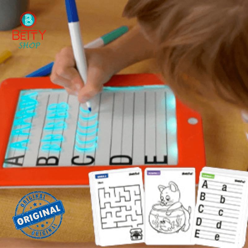 لوحة سحرية مضيئة ثلاثية الأبعاد للأطفال